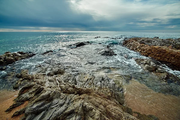 Coast Lloret de Mar — Stock Fotó