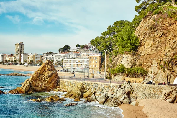 Kust van Lloret de Mar — Stockfoto