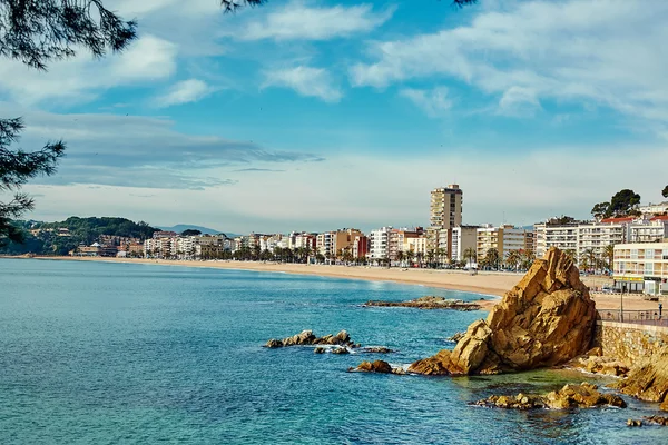 Sahil Lloret de Mar — Stok fotoğraf