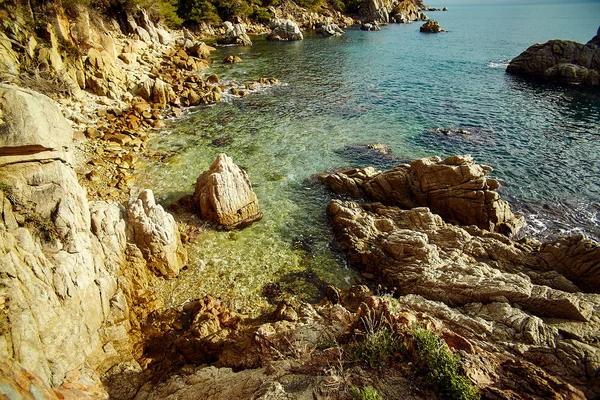 Kust van Lloret de Mar — Stockfoto