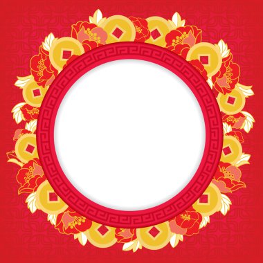 Çin Yeni Yıl tebrik kartı