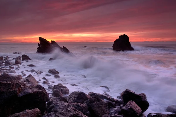 La fuerza del mar — Foto de Stock