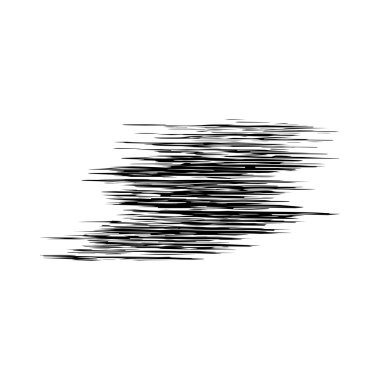 Dokulu fırça konturu Grunge vektör