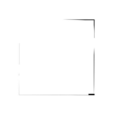 Kare kare fırça vektör grunge boya suluboya mürekkep