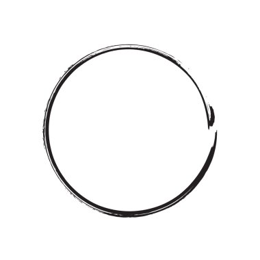 daire şekli vektör siyah grunge arka plan