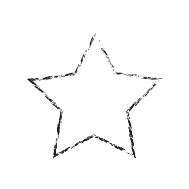 yıldız vatansever sembolü grunge vektör şekli