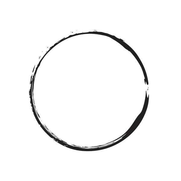 daire şekli vektör siyah grunge arka plan