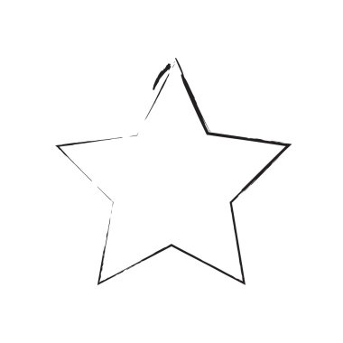 yıldız vatansever sembolü grunge vektör şekli