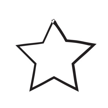 yıldız vatansever sembolü grunge vektör şekli