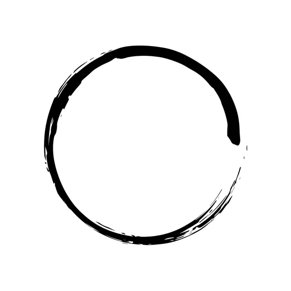 daire şekli vektör siyah grunge arka plan