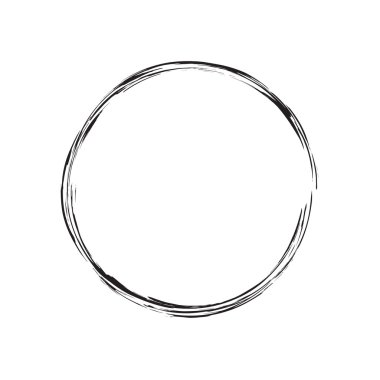 daire şekli vektör siyah grunge arka plan