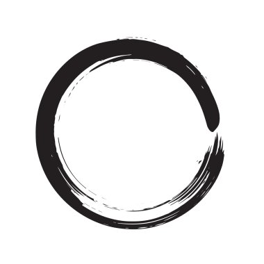 daire şekli vektör siyah grunge arka plan