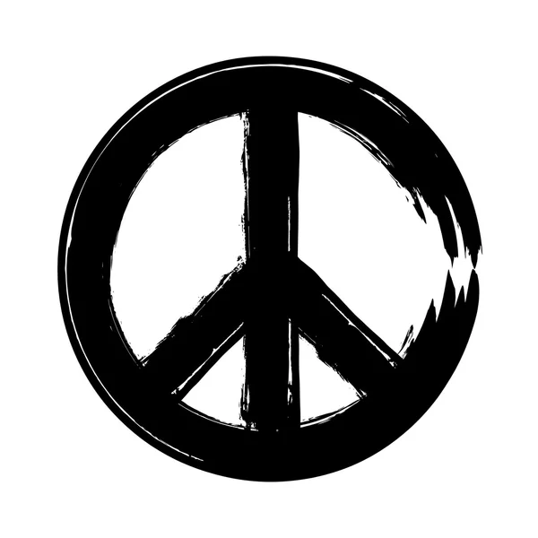 Barış sembolü vektör arkadaşlık barışseverliği