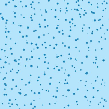 Su kabarcıkları ile Mavi Vektör Arkaplanı