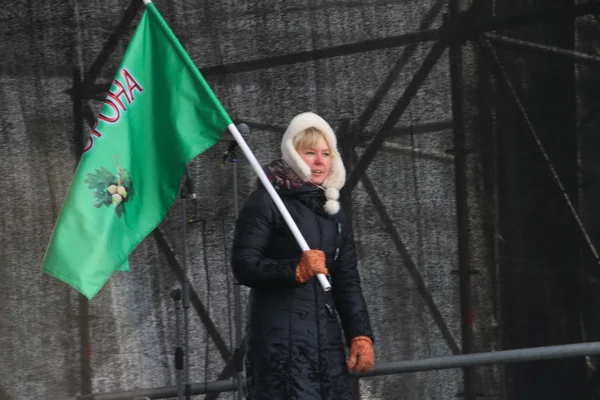 Oppositie leider Jevgenia chirikova — Stockfoto