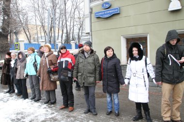 Beyaz kurdele kampanyası için bilinmeyen muhalefet
