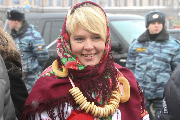 Environmentalist Evgeniya Chirikova — Stock Photo, Image