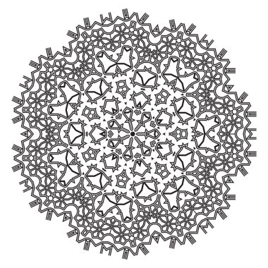 Desenli kar tanesi arka plan