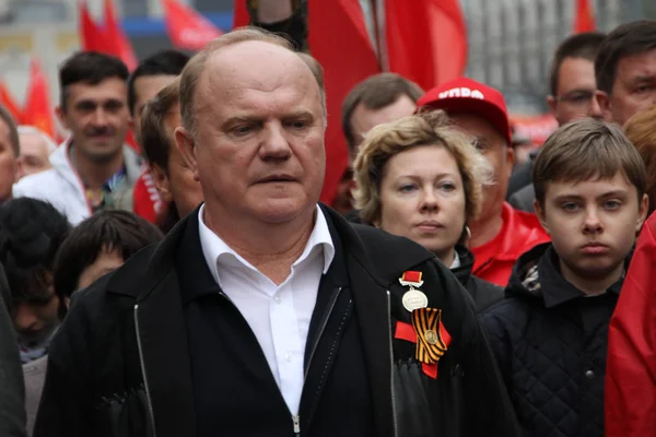 Leader of communist party of Russia Gennady Zyuganov — Stock Photo, Image