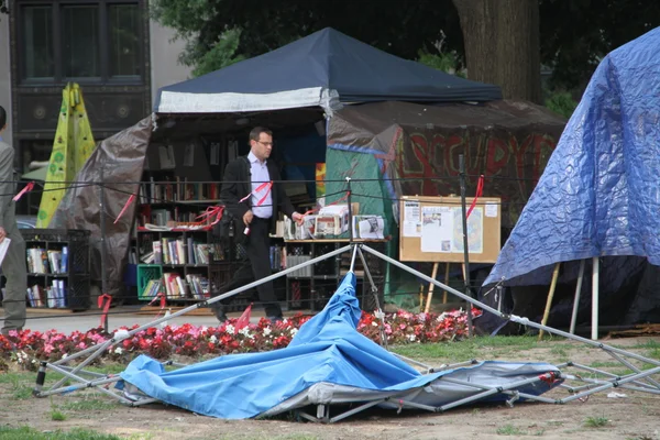 El campamento del movimiento Ocupar en Washington — Foto de Stock