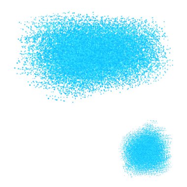 Küçük parçacıklar Fransız mavi arka plan saçılma