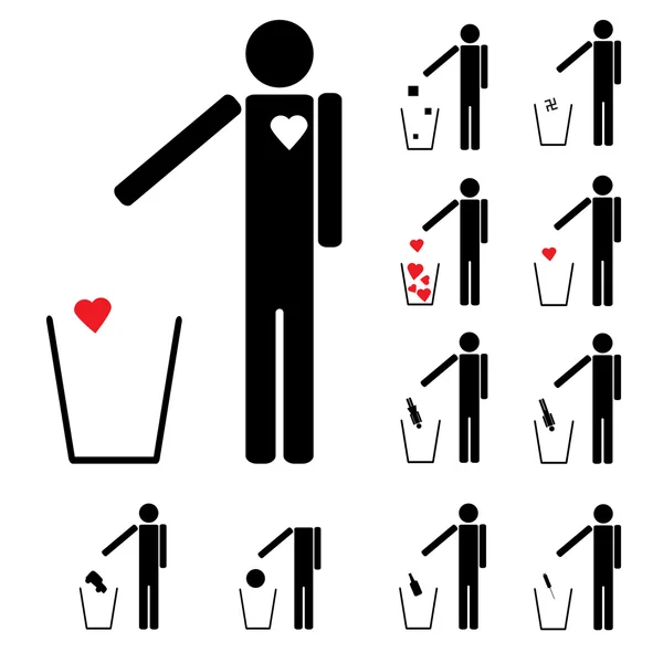 çöp kalp alkol uyuşturucu atma onbir rakamlar kümesi