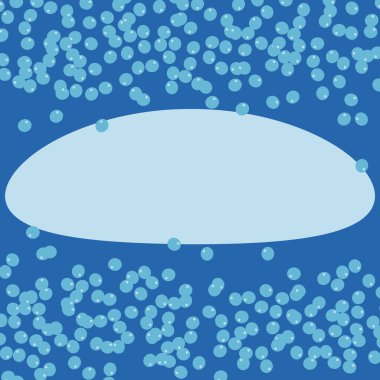 Mavi balonlar tebrik arka plan soyut