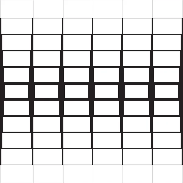 Rectángulos blancos con un contorno negro abstracto geométrico backgro — Vector de stock