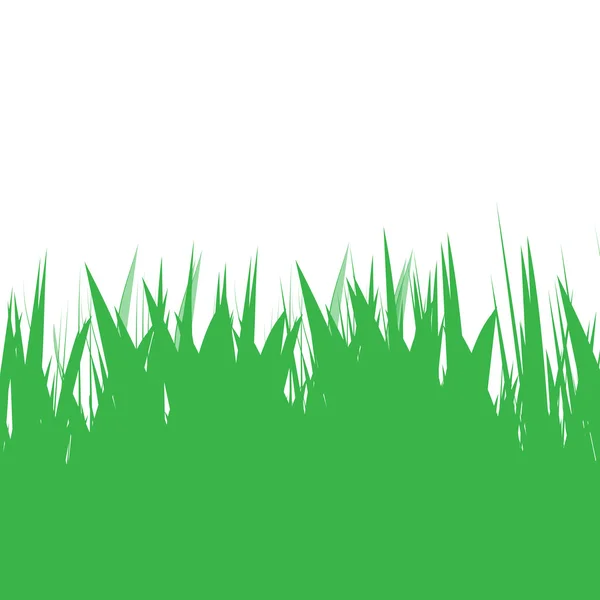 Erba verde sfondo naturale — Vettoriale Stock