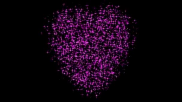 Rouge éclat coeur en forme de chatoiement 