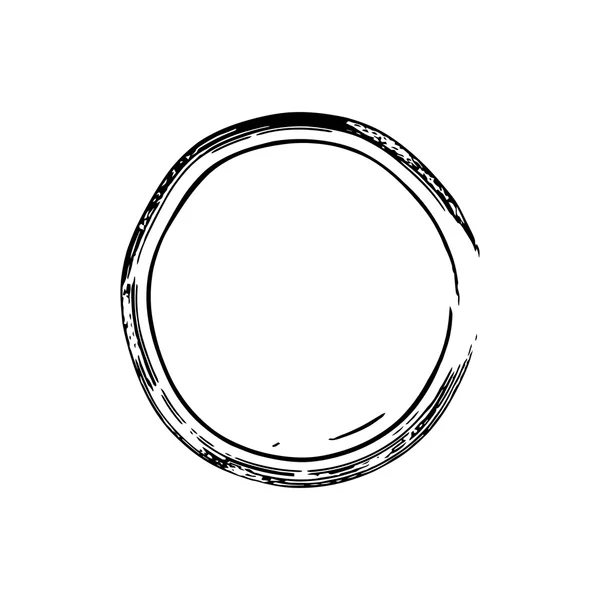 Векторный фон круговой чернила — стоковый вектор