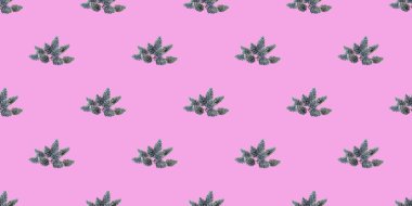 Gümüş dallı güzel yeni yıl deseni