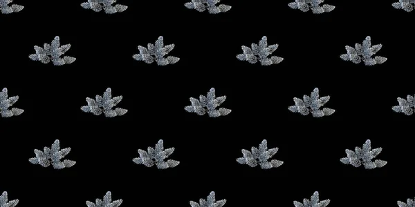 Gümüş dallı güzel yeni yıl deseni