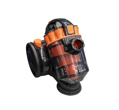 Elektrik süpürgesinin yakın plan fotoğrafı, izole et