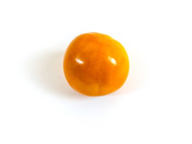 Beyaz arkaplanda bir hurma resmi