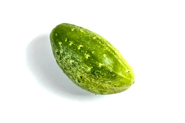 Stock Foto Closeup Cucumber Isolated White Background — Stock Photo, Image