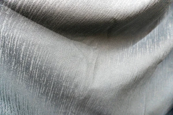 Tło Tekstura Tkaniny Kolor Szary — Zdjęcie stockowe