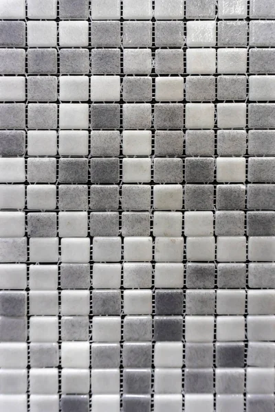 Fondo Textura Mosaico Cerámica Color Gris —  Fotos de Stock