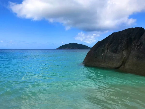 Meer Sonne Und Himmel Schönen Stränden Thailands Similan Islands — Stockfoto