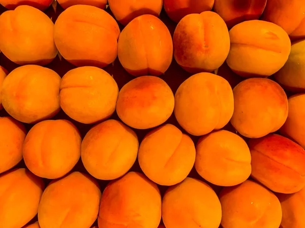 Stock Foto Apricots Tasty Healthy Fruit — Stock Photo, Image