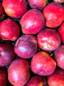 Stock Fotka Jablka, chutné a zdravé ovoce,