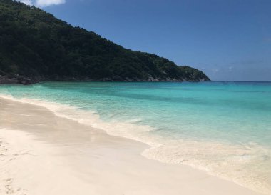Tayland, Similan Adaları 'ndaki Güneydoğu Asya' nın güzel deniz ve plajı