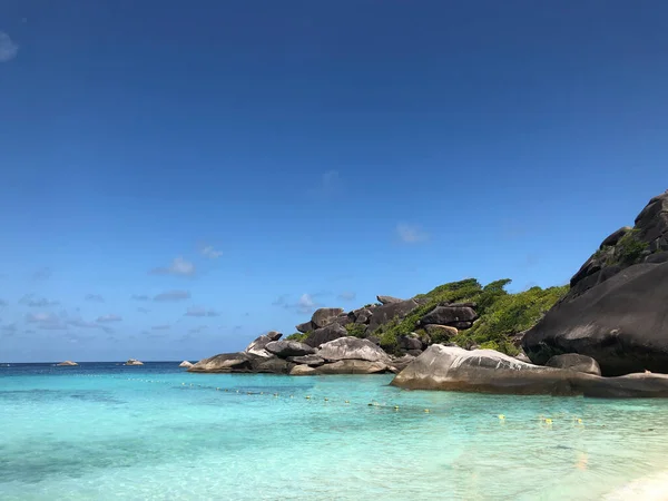 Belo Mar Praia Sudeste Asiático Tailândia Ilhas Similares — Fotografia de Stock