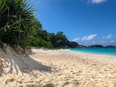 Tayland, Similan Adaları 'ndaki Güneydoğu Asya' nın güzel deniz ve plajı