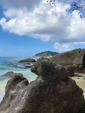 Tayland, Similan Adaları 'ndaki Güneydoğu Asya' nın güzel deniz ve plajı