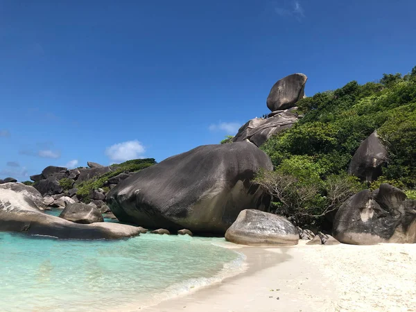 タイの東南アジアの美しい海とビーチ シミラン諸島 — ストック写真