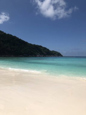 Tayland, Similan Adaları 'ndaki Güneydoğu Asya' nın güzel deniz ve plajı