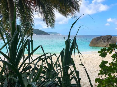Tayland, Similan Adaları 'ndaki Güneydoğu Asya' nın güzel deniz ve plajı