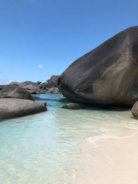 Schönes Meer Und Strand Südostasiens Thailand Similan Islands — Stockfoto