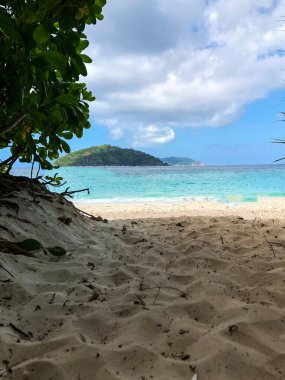 Tayland, Similan Adaları 'ndaki Güneydoğu Asya' nın güzel deniz ve plajı